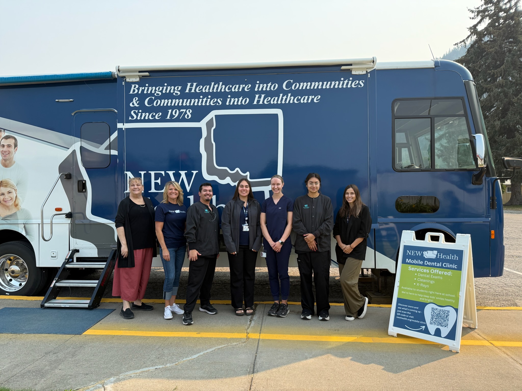Mobile Dental Clinic in Schools NEW Health Mobile Dental Clinic at Northport WA